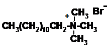 Chemical structure of DTAB