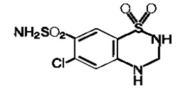 Figure of Molecular formula-C7 H8ClN3O4S2